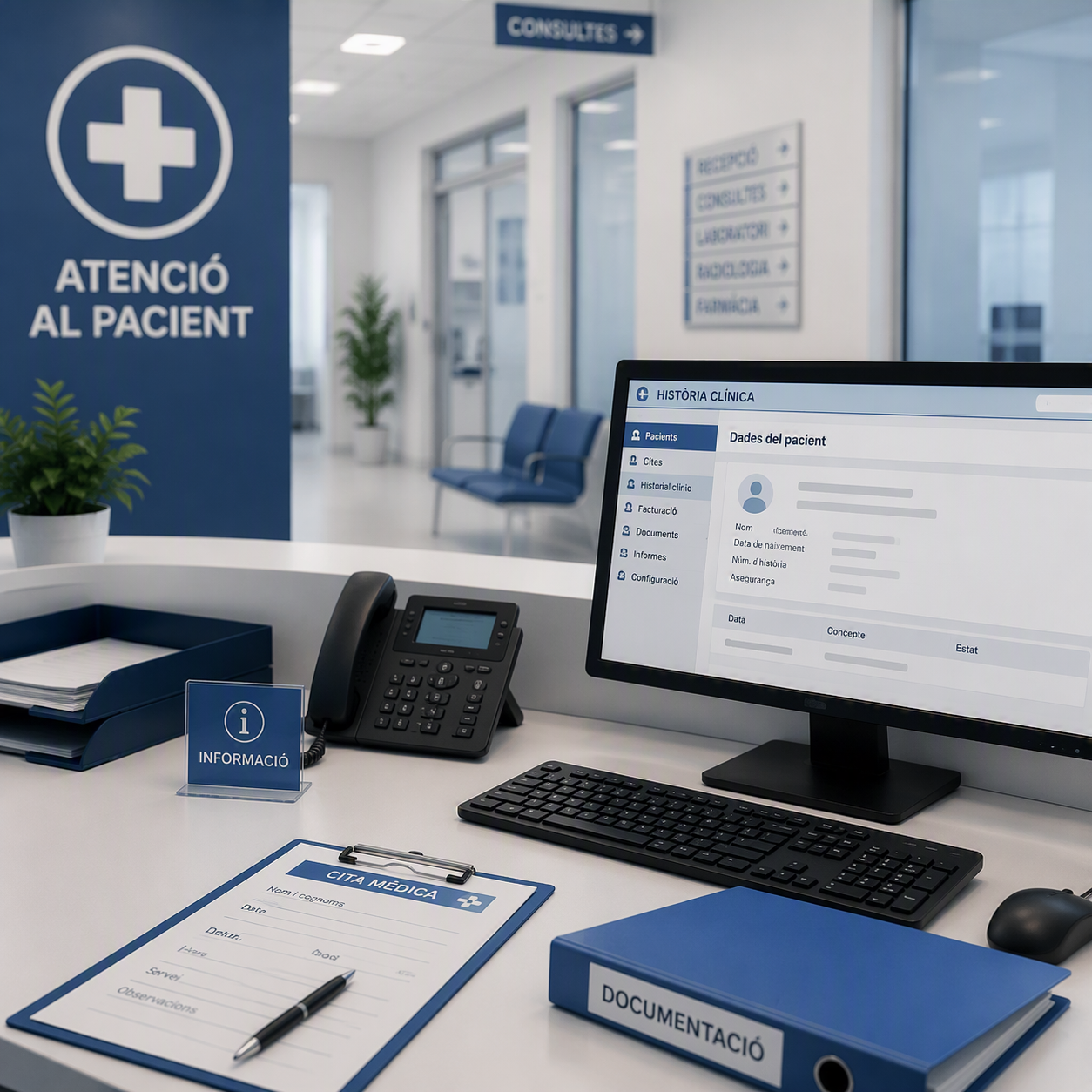 1r CFGM Gestió Administrativa - Perfil Sanitari